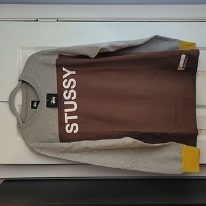 Stussy Basic Block Jersey Crew Brand New with Tags
